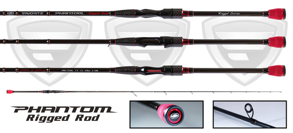 Rigged Spinning Rod 2 Piece Rod