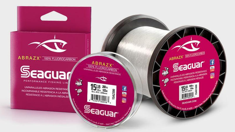 Seaguar Abrazx Fluorocarbon Performance Fishing Line - Tackle Depot