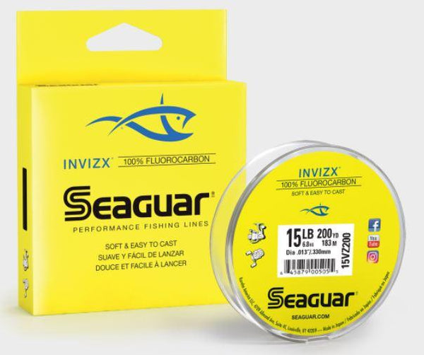 Seaguar Invizx Fluorocarbon Performance Fishing Line