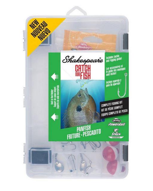 SHAKESPEARE CATCH MORE FISH YOUTH FISHING KIT