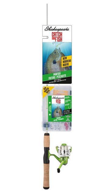 SHAKESPEARE CATCH MORE FISH YOUTH FISHING KIT