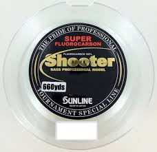 LIGNE SUNLINE SHOOTER SUPER FLUOROCARBONE NATUREL CLAIR 660 YDS 