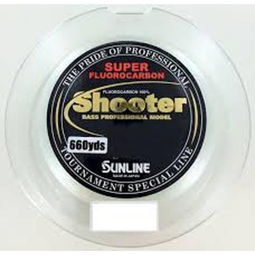 SUNLINE SHOOTER SUPER FLUOROCARBON LINE  NATURAL CLEAR   660 YDS