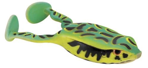 SPRO Flappin' Frog 65 Hollow Body Topwater Paddle Leg Frog 2 1/2 inch, 5/8 ounce