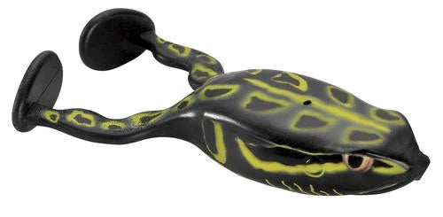 SPRO Flappin' Frog 65 Hollow Body Topwater Paddle Leg Frog 2 1/2 inch, 5/8 ounce