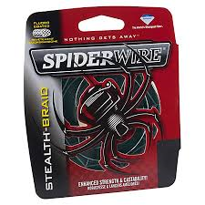 SpiderWire Braided Stealth Superline, Moss Green, 15 Pound, 125 Yards