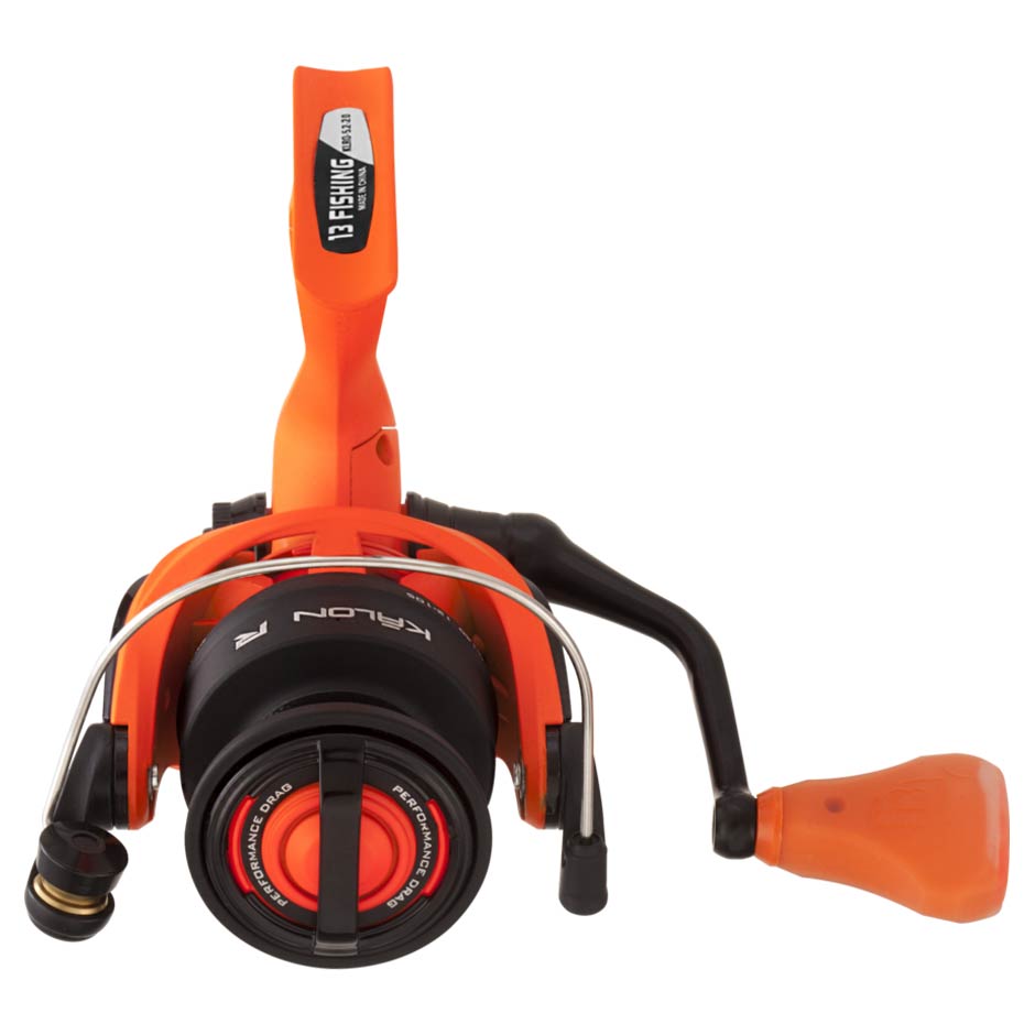 13 Fishing Kalon Radioactive Orange Spinning Reel 3.0 13 Fishing Kalon Radioactive Orange Spinning Reel 3.0