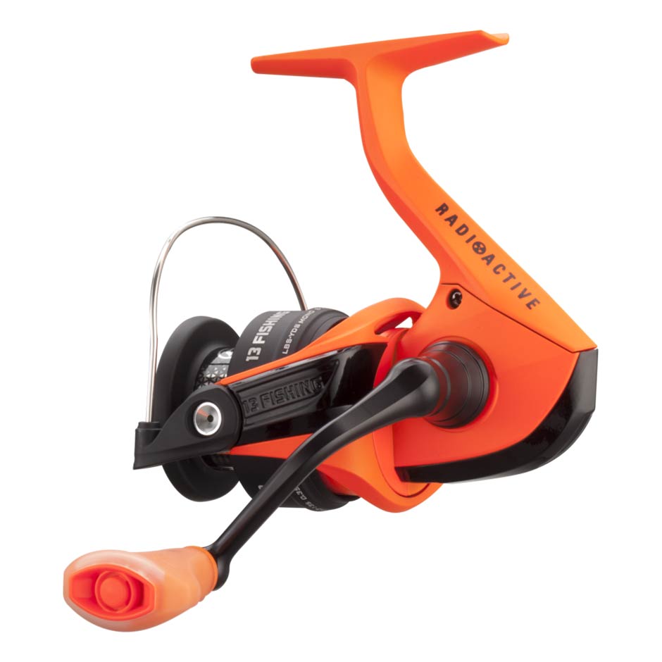 13 Fishing Kalon Radioactive Orange Spinning Reel 3.0
