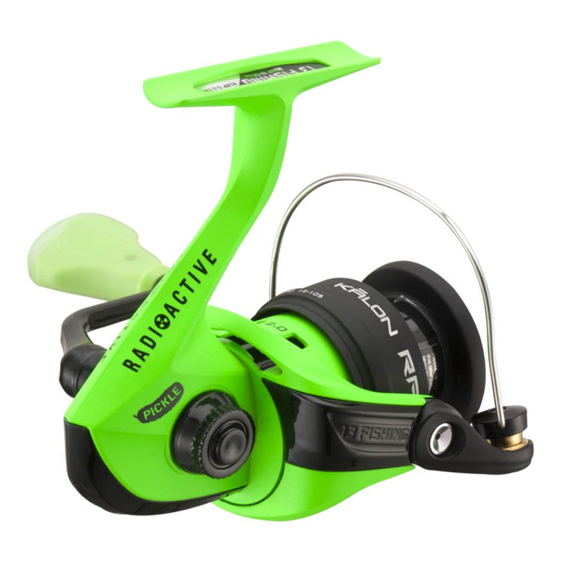 13 FISHING Kalon Radioactive Pickle Spinning Reel