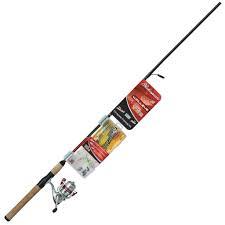 SHAKESPEARE WALLEYE FISH ROD KIT SPIN