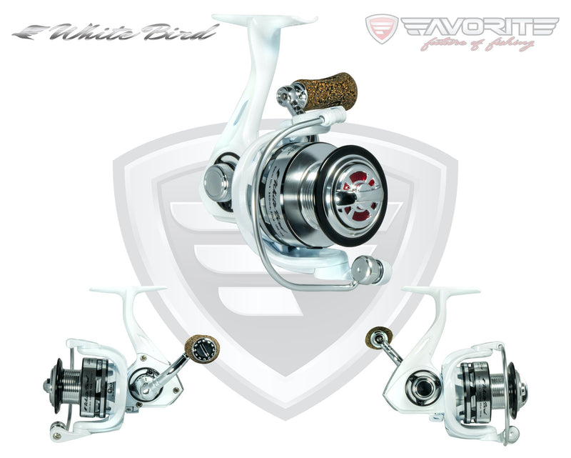 White Bird Spinning Reel