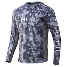 HUK ICON X REFRACTION CAMO HOODIE