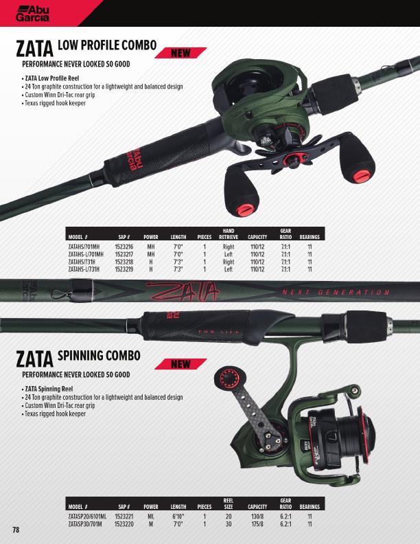 Abu Garcia Zata Casting Combo Abu Garcia Zata Casting Combo