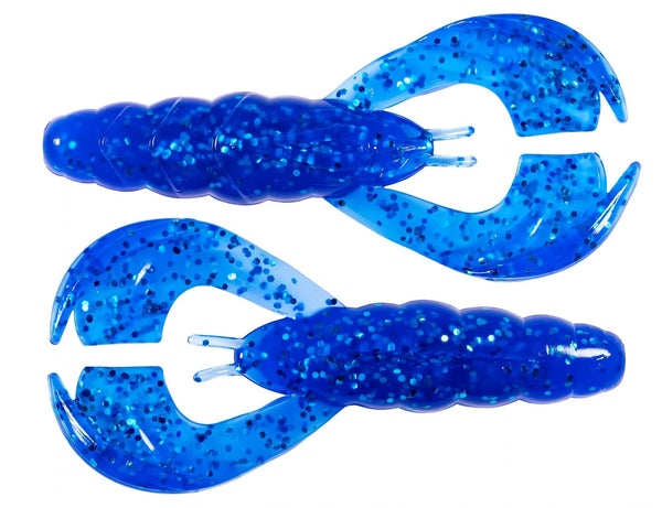 Z-Man Hella CrawZ 3 3/4 inch Soft Plastic Craw 3 pack Blue Sapphire