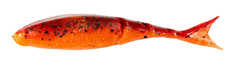 Z-Man RaZor ShadZ 4 1/2 inch Soft Jerkbait 4 pack Fire Craw