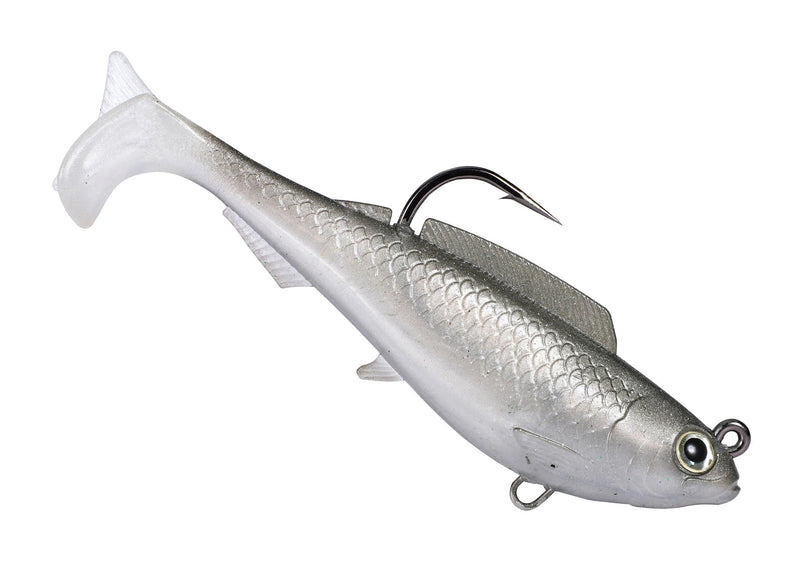 Z-Man HerculeZ Top Hook Soft Swimbait 5  Shiner