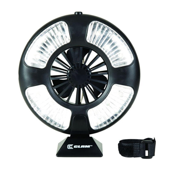CLAM 16LED Fan/Light Combo