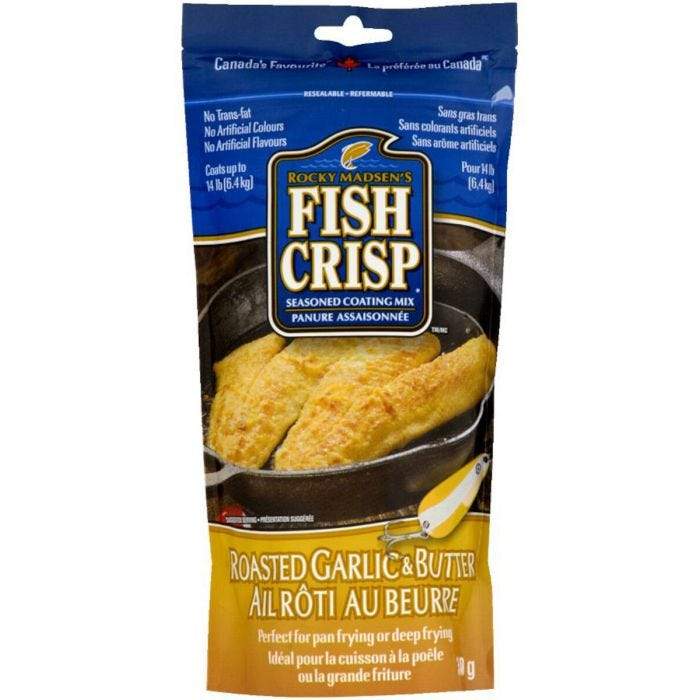 Fish Crisp Roasted Garlic and Butter