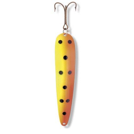 LUCKY STRIKE - CANOE WOBBLERS YELLOW/RED DIAMOND / 5