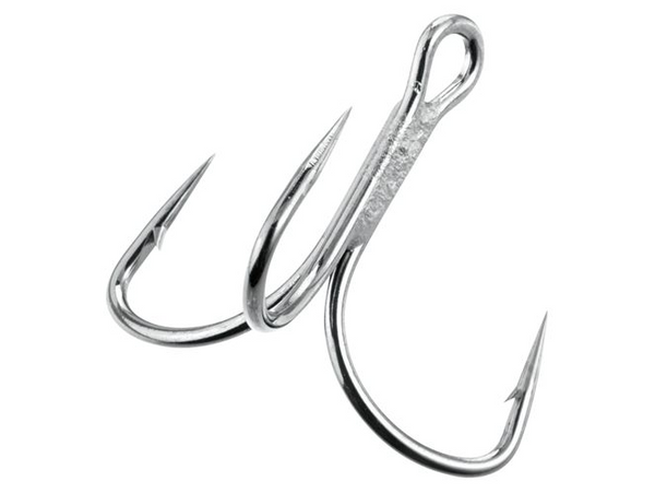 Mustad 35647 Round Bend Treble (Size: 8, Pack: 25) [MUST35647:1814] - €4.64  : , Fishing Tackle Shop