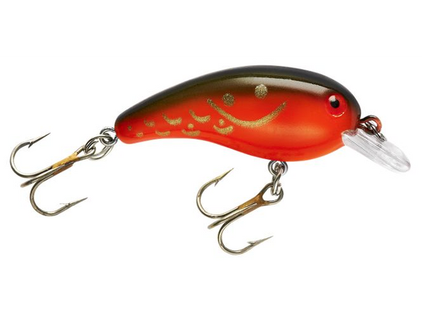 Vintage Cotton Cordell Big O Brown Crawdad 2 Medium Diver Crankbait Fishin  Lure