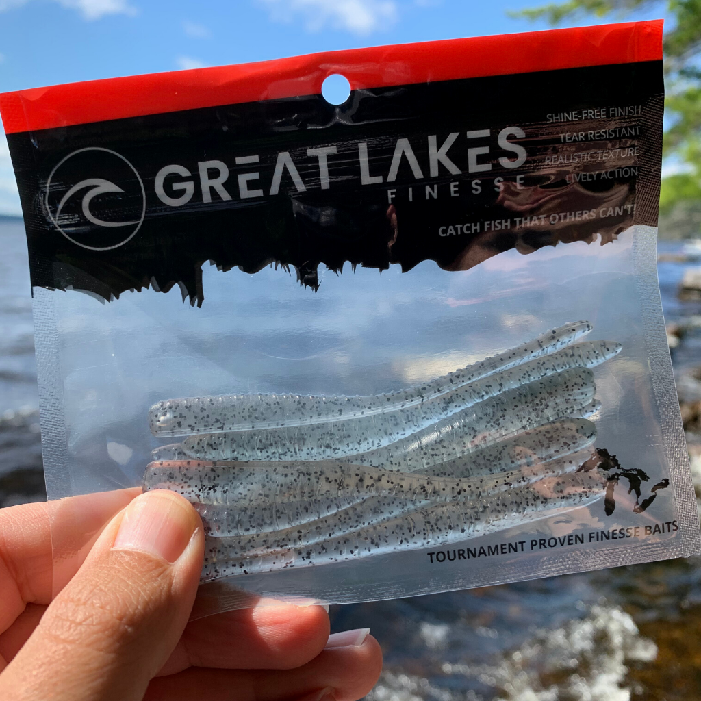 Great Lakes Finesse 4" Drop Worm (8pk)