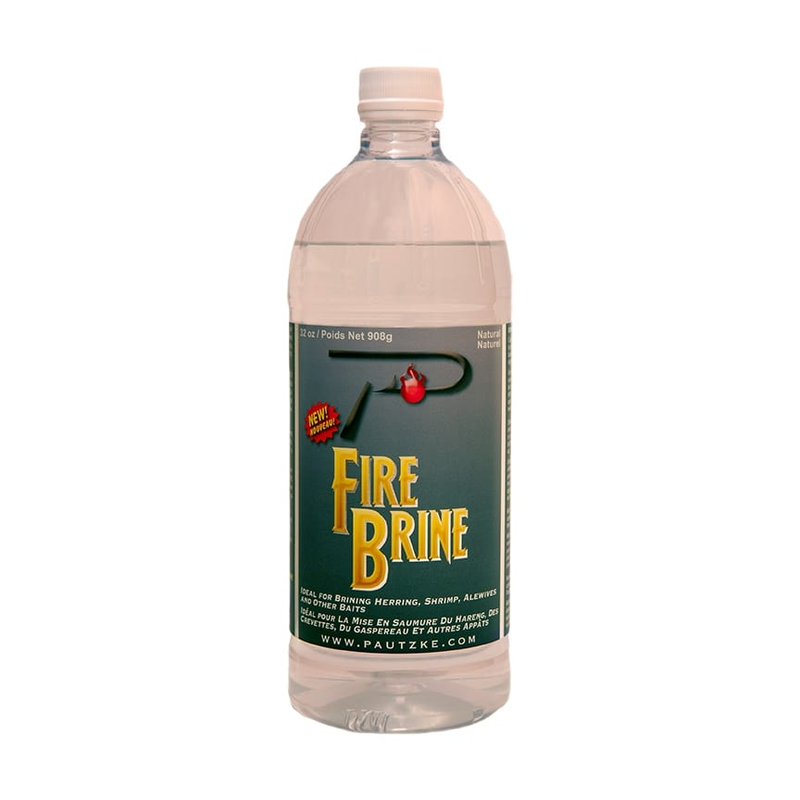 Pautzke PFBRINE-NAT Fire Brine cure- 31 oz- Natural