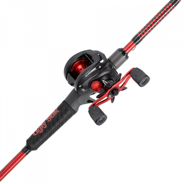 Ugly Stik Carbon Low Profile Baitcast Reel and Fishing Rod Combo