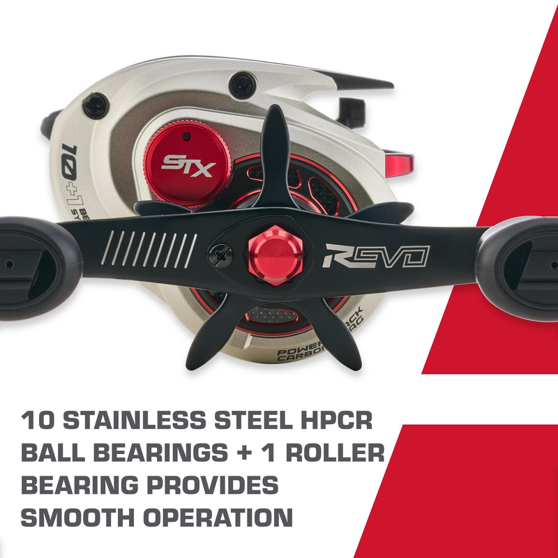 Abu Garcia Revo STX Generation 5 Low Profile Baitcasting Reels