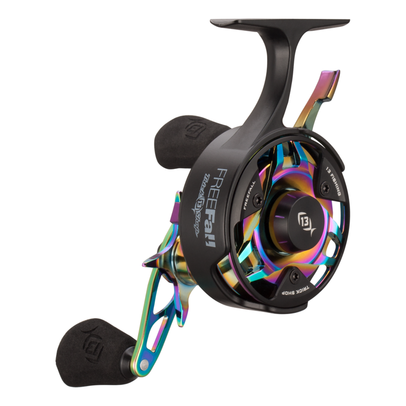 13 fishing trick shop ice reel FreeFall Carbon - Inline Fishing Highlight features include lightweight carbon fiber frame an an ultra 13 Fishing - Freefall Trick