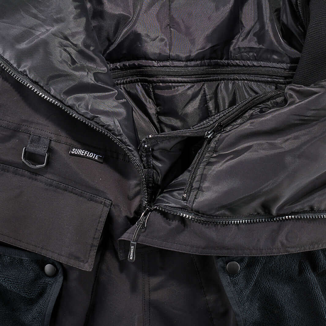 Salopette de pêche sur glace Striker Climate noire