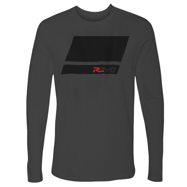 Revo® Logo Long Sleeve T-Shirt Charcoal