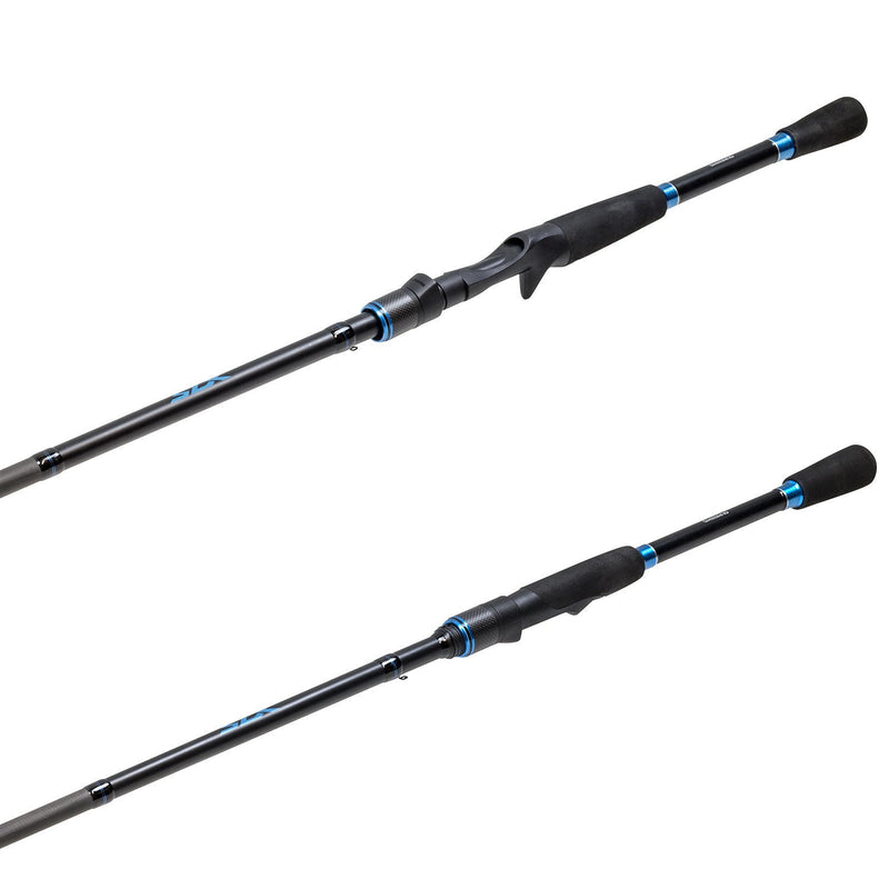 Shimano SLX 7’ Medium Ex-Fast 2pc Spinning Rod. 6-12lb 3/16-5/8oz