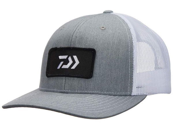 DAIWA GREY/WHITE DVEC TRUCKER HAT