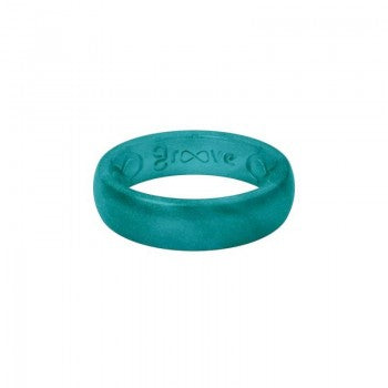 Bague fine en silicone Groove Life pour femme, taille 7