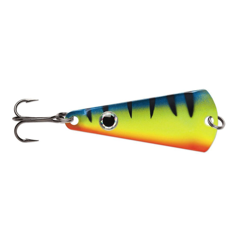 vmc tingler spoon 3/16oz GLOW HOT PERCH - Tackle Depot