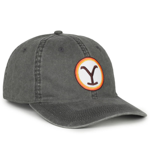 Outdoor Cap Yellowstone Logo Cap- Grey